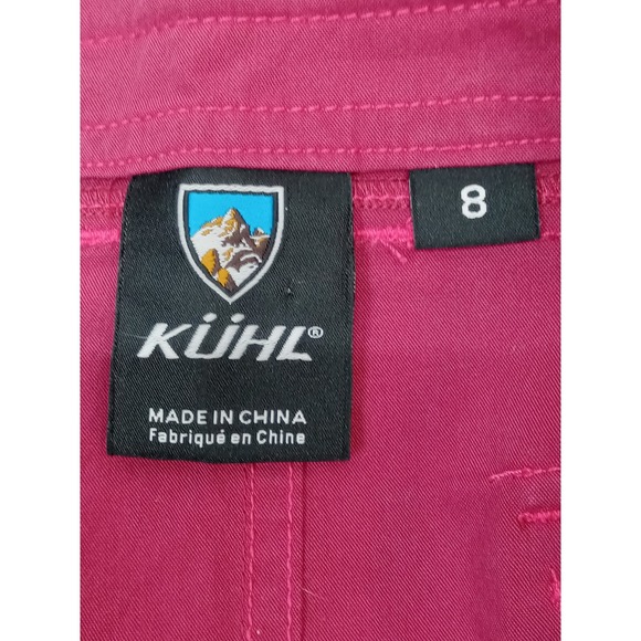 Kuhl Womens Cargo A-Line Skirt Outdoor Travel Hiking Utility Athletic Small Pink - Picture 2 of 13